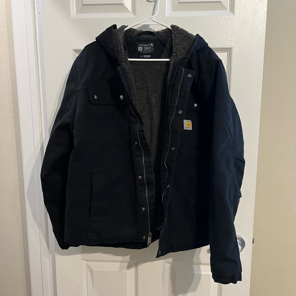 Carhartt Black Relaxed Fit Jacket